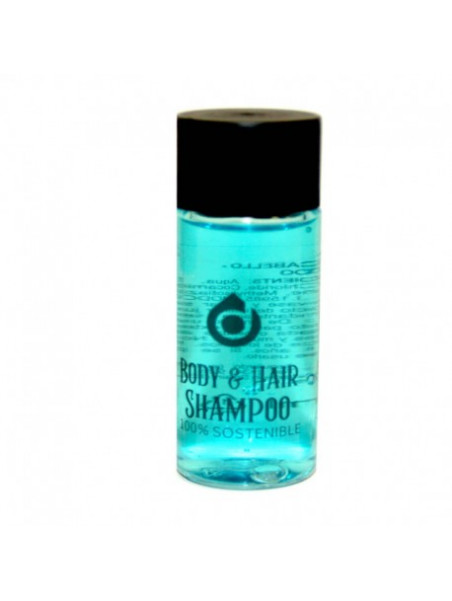 botellita de gel y shampoo 30 ml